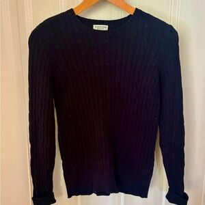 St. John's Bay Black Crewneck Sweater